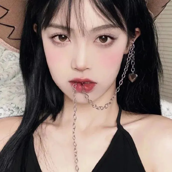 盲女情